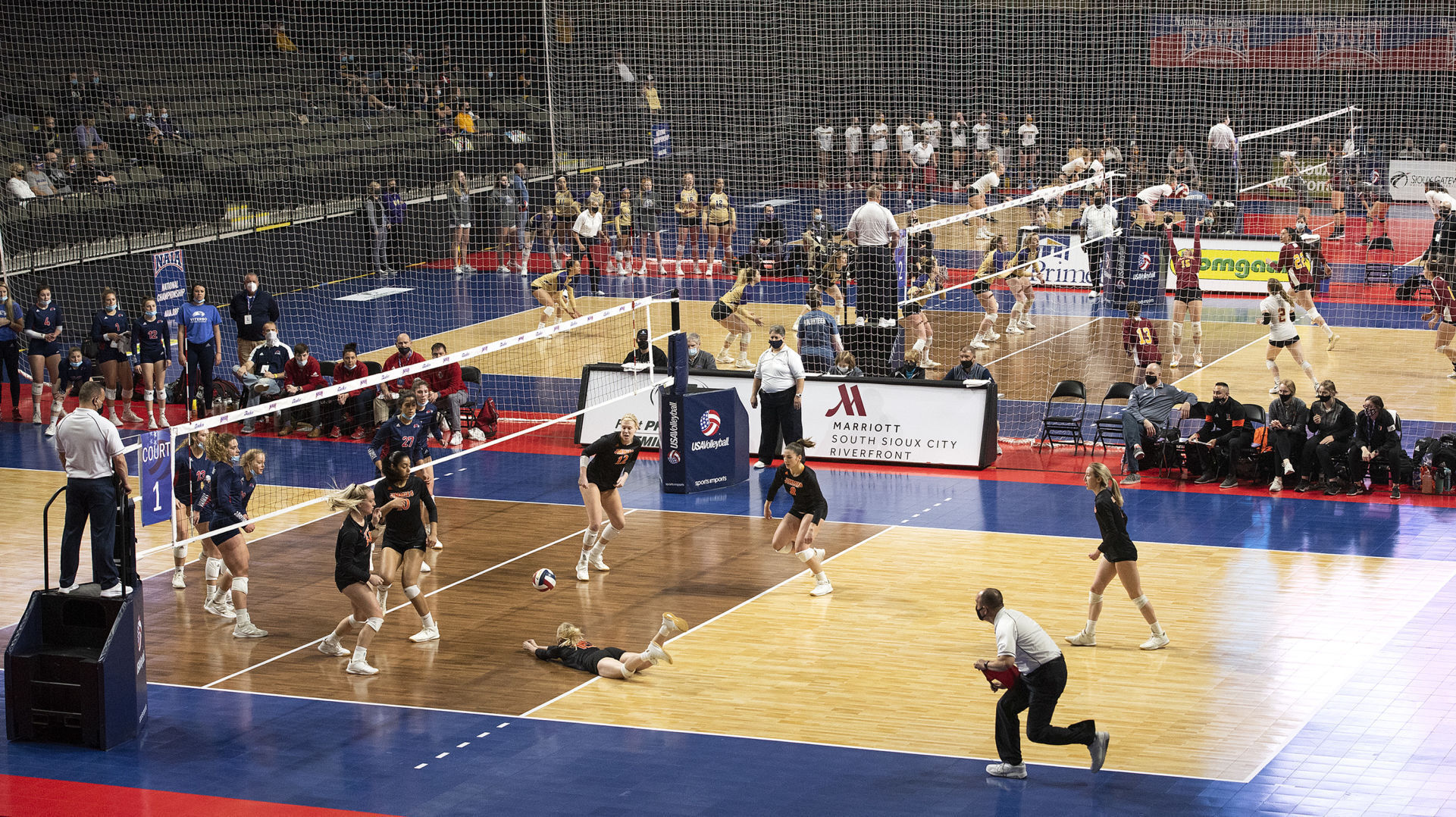Jamestown vs Viterbo NAIA Volleyball